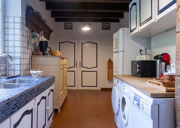 Caramel - Piscine - Vue Semesterbostad Fargues (Lot)